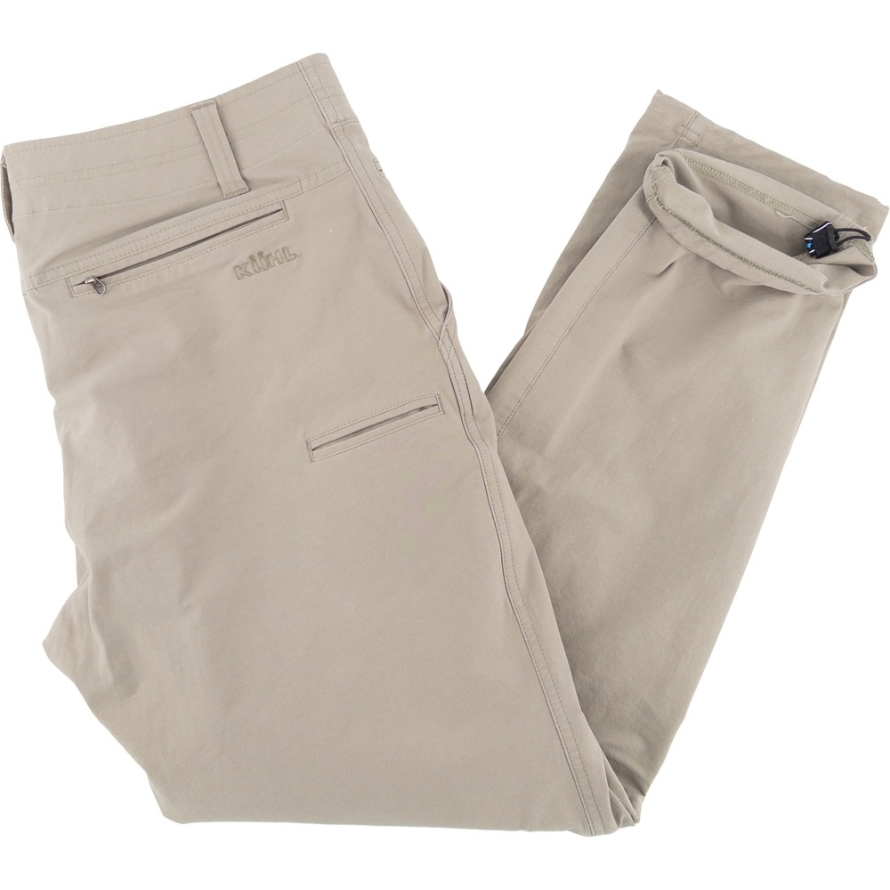 KUHL Mens 36x32 Resistor Chino Pants Tan Stretch Articulated Hiking 5225 Gorp